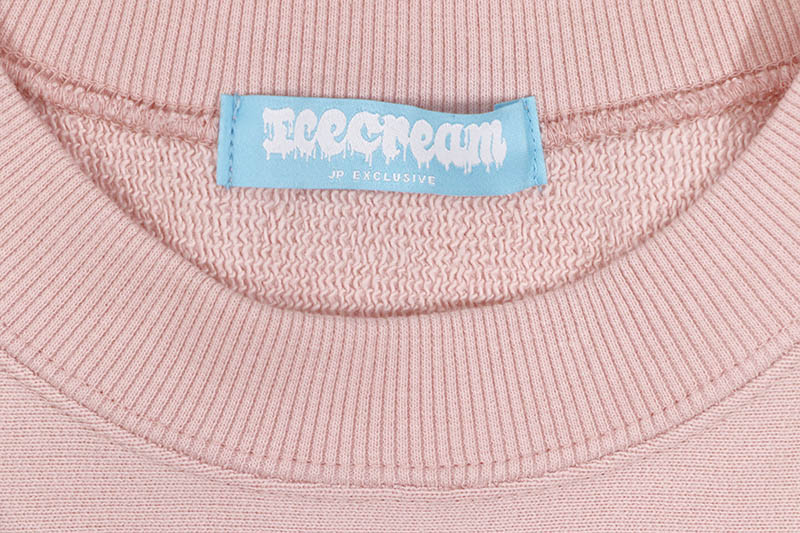 ICECREAM RUNNING DOG SWEATSHIRT (ICJP235K001:PINK)