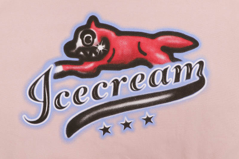 ICECREAM RUNNING DOG SWEATSHIRT (ICJP235K001:PINK)