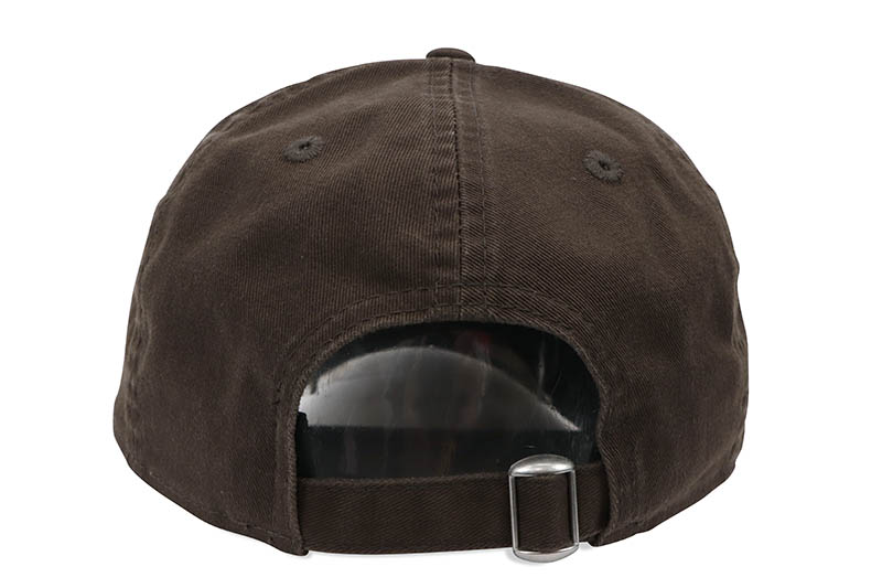 NEW ERA NEW YORK YANKEES 9TWENTY WASHED COTTON CLOTH STRAP CAP (BROWN/WHITE) 13552112