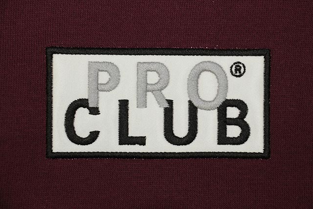 PRO CLUB HEAVYWEIGHT CREWNECK FLEECE SWEATSHIRT (MAROON)