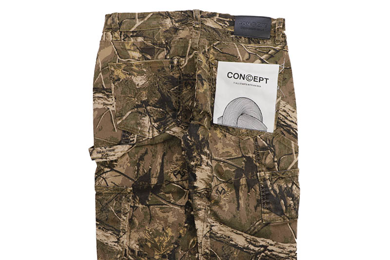 CONCEPT REAL TREE JEANS (J-052(2):CAMO)