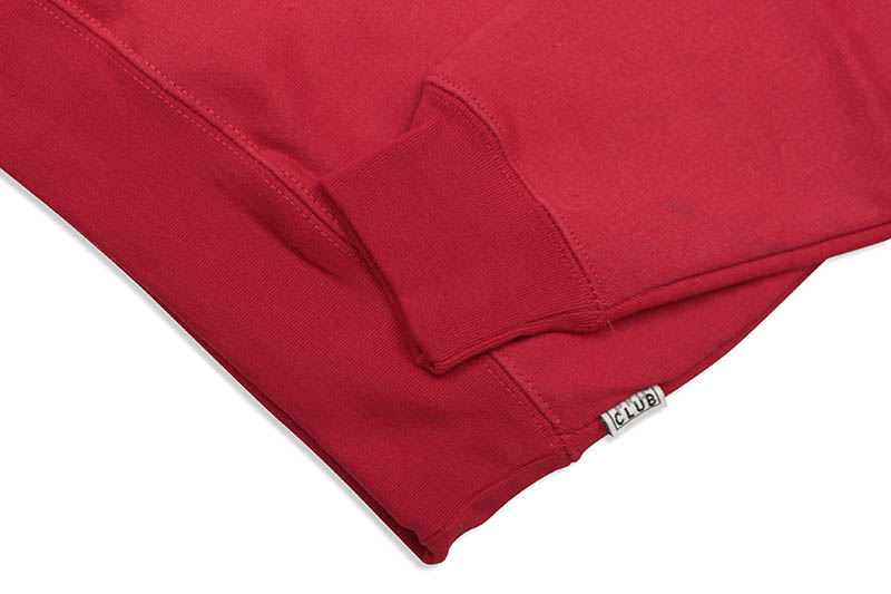 PRO CLUB HEAVYWEIGHT CREWNECK FLEECE SWEATSHIRT (RED)