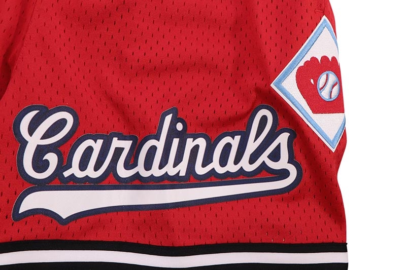 PRO STANDARD ST. LOUIS CARDINALS LOGO MESH SHORT (LSC333047-RED:RED)