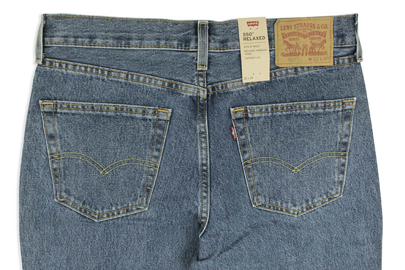 LEVI'S 550 RELAXED FIT JEANS (005504891:MEDIUM STONEWASH) | Brand