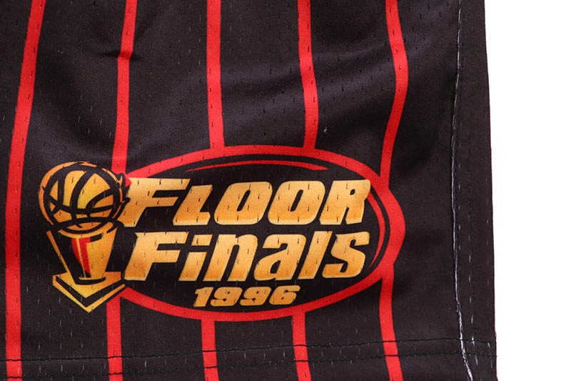 FLOOR 914 BULLS 1996 FLOOR FINALS PINSTRIPE SHORTS