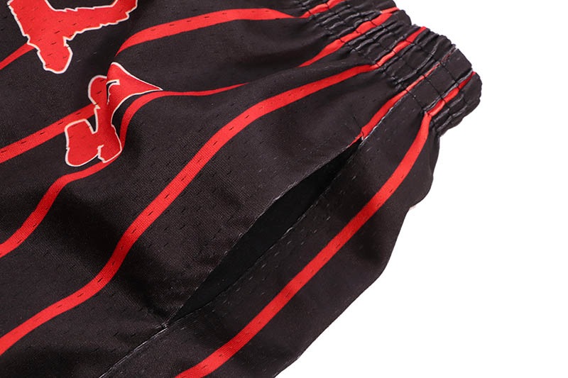 FLOOR 914 BULLS 1996 FLOOR FINALS PINSTRIPE SHORTS