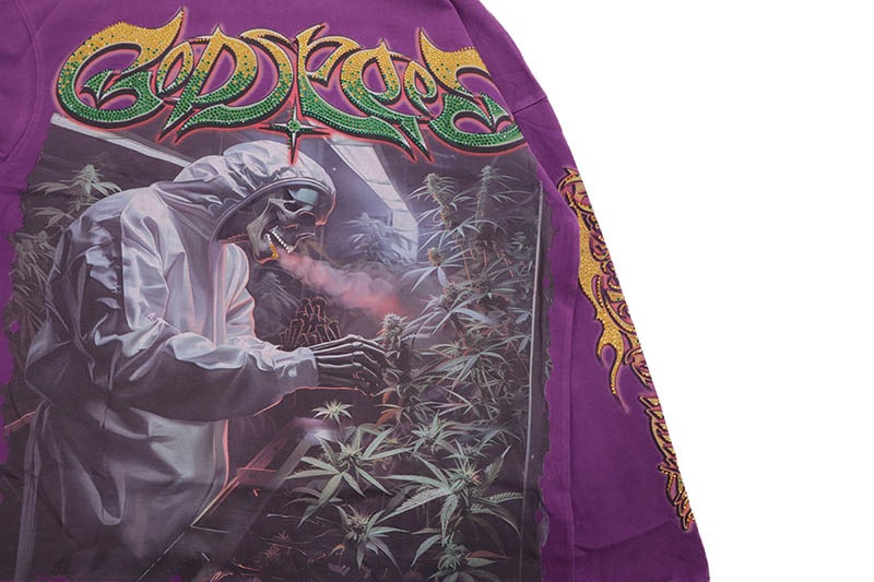 GODSPEED INDOOR VVS LS T-SHIRT (PURPLE)