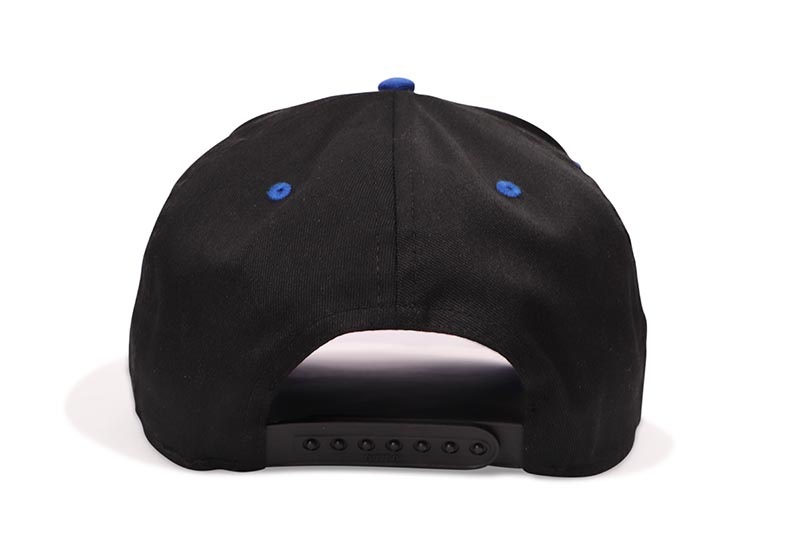 oMA STUDIOS LA CURVED BRIM HAT (BLACK/BLUE)