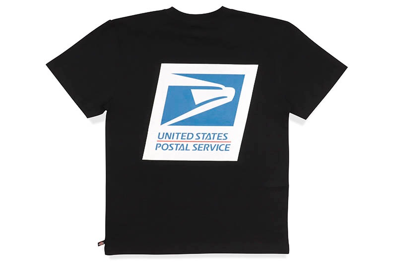 USPS S/S T-SHIRT (BLACK)