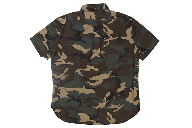 POLO RALPH LAUREN ONE POCKET S/S OXFORD SHIRT (WOODLAND CAMO)