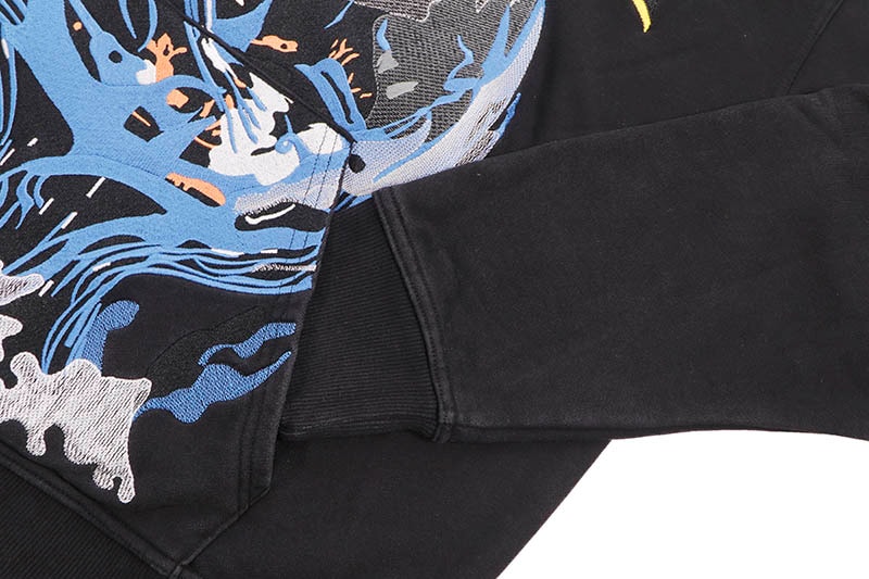 GODSPEED CHROME SEDUCTION EMBROIDERED HOODIE (BLACK)