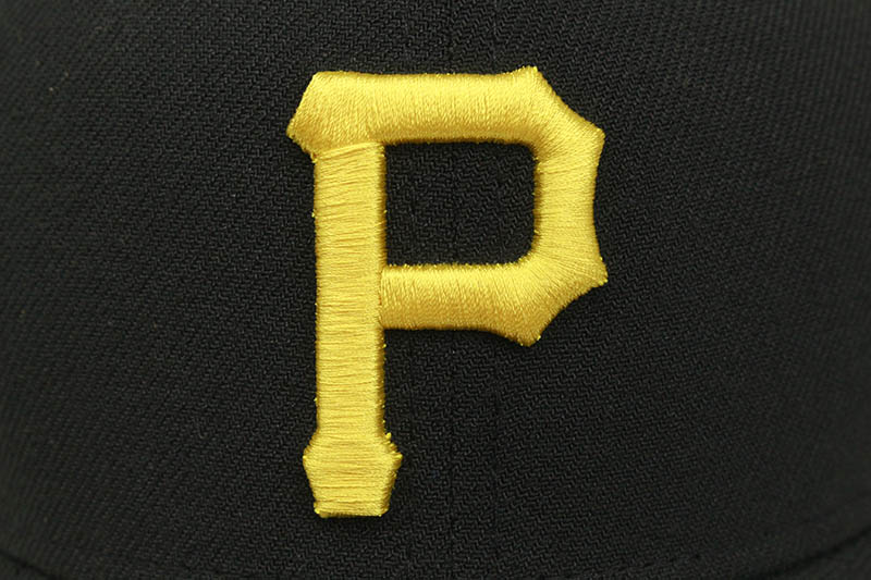 NEW ERA PITTSBURGH PIRATES TEAM CLASSIC 39THIRTY STRETCH FIT CAP (BLACK)