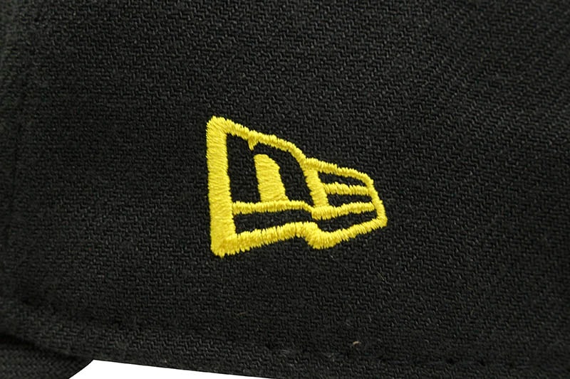 NEW ERA PITTSBURGH PIRATES TEAM CLASSIC 39THIRTY STRETCH FIT CAP (BLACK)