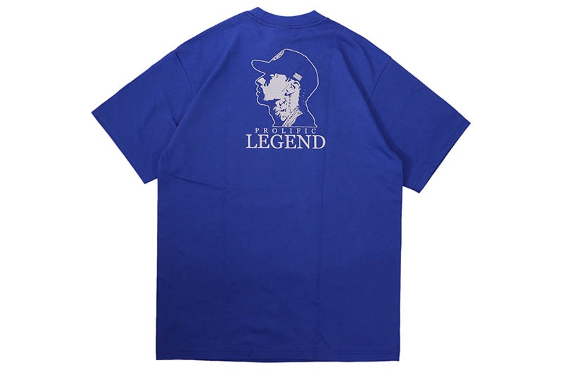 STREET WEAR SUPPLY NIPSEY HUSSLE LEGEND T-SHIRT (ROYAL)