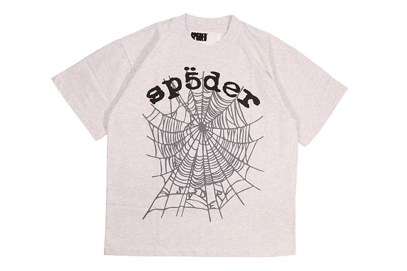 SP5DER OG WEB V2 T-SHIRTS (HEATHER GREY)