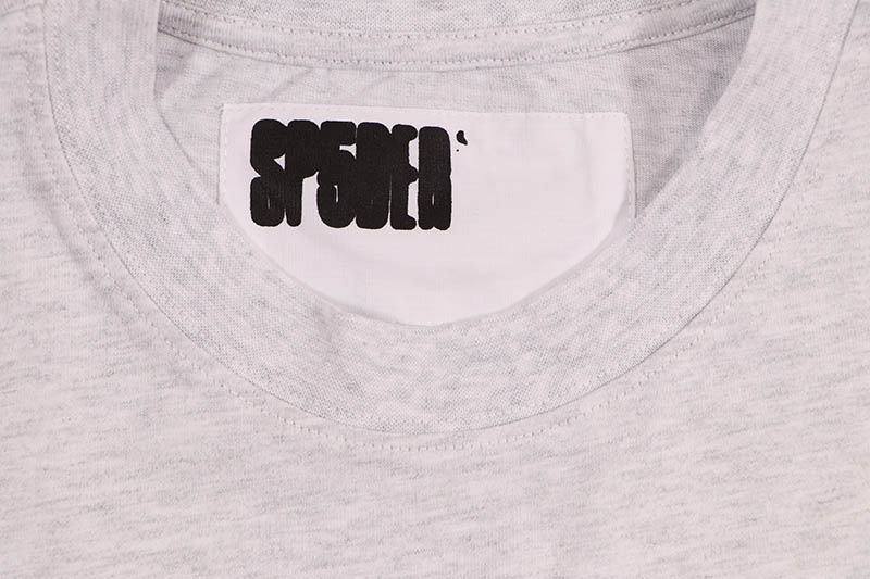 SP5DER OG WEB V2 T-SHIRTS (HEATHER GREY)