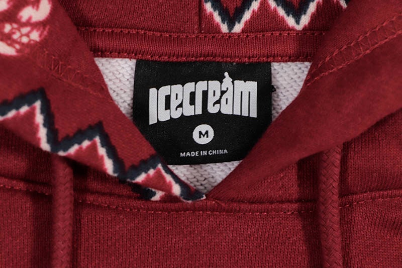 ICECREAM DEAL HOODIE (421-7302:TOMATO)