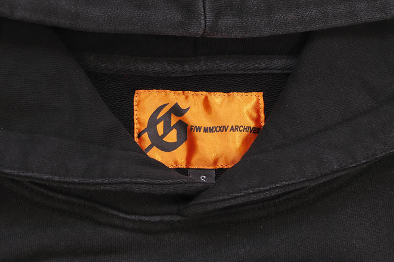 GODSPEED F.T.D EMBROIDERED HOODIE (BLACK)