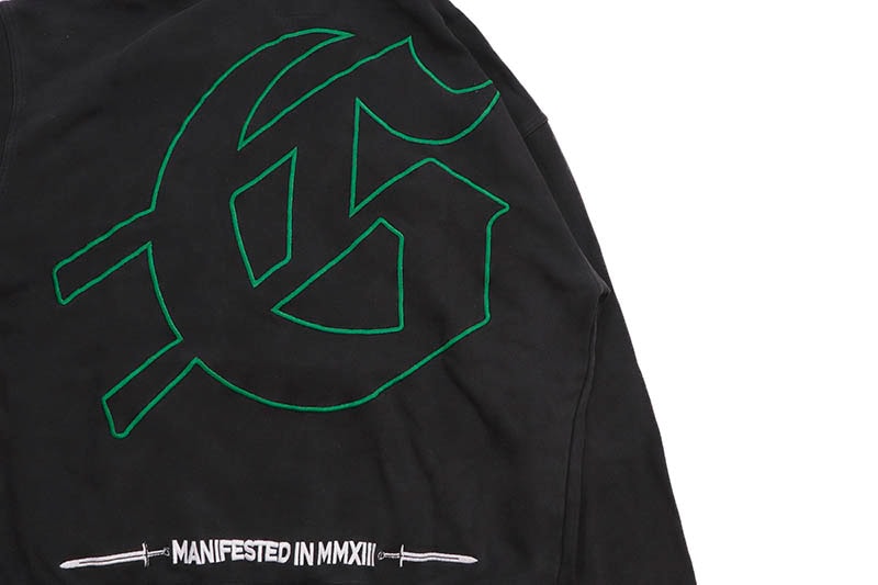 GODSPEED F.T.D EMBROIDERED HOODIE (BLACK)