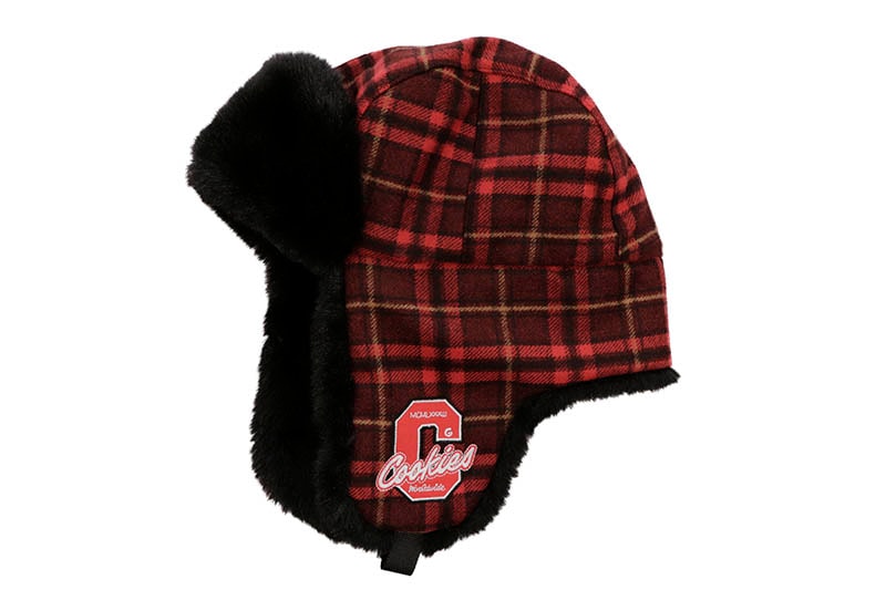 COOKIES FLANNEL TROOPER HAT (RED) CM244XFH02