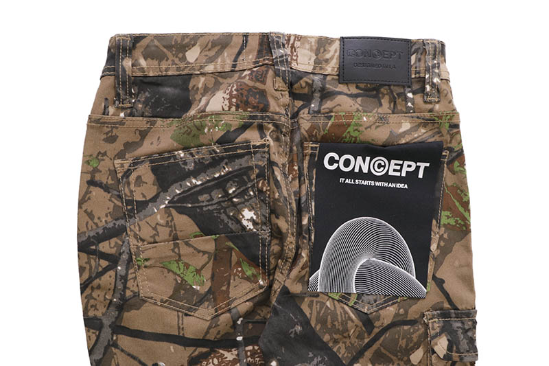 CONCEPT CAMO JEANS (M-009:WOODLAND)