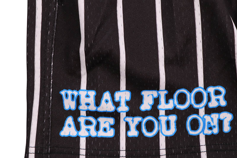 FLOOR 914 MAGIC 2000s PINSTRIPE SHORTS