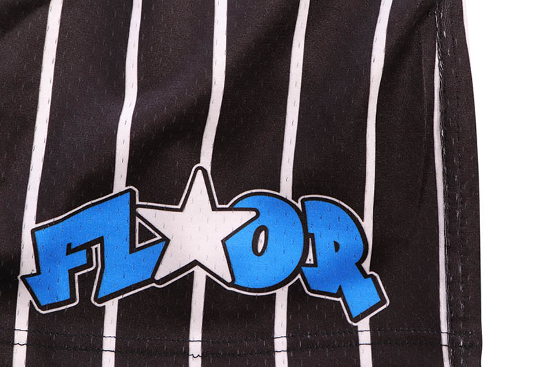 FLOOR 914 MAGIC 2000s PINSTRIPE SHORTS