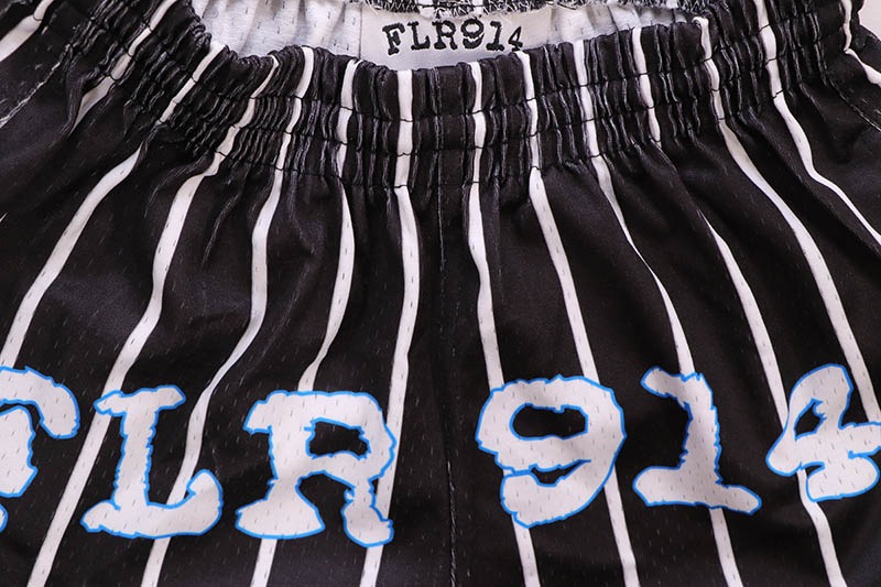 FLOOR 914 MAGIC 2000s PINSTRIPE SHORTS