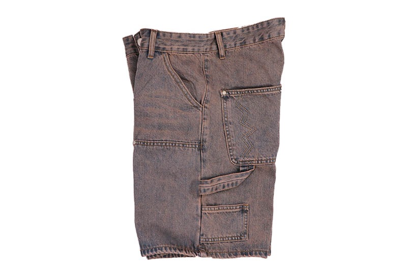 STEALTH RUST WASHED JEAN CARPENTER SHORTS | Brand,OTR,その他の
