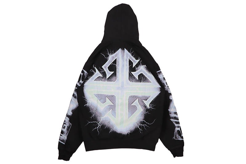 GUAPI BLACK REVIVED HOODIE V1 (620BRHV1) | Brand,G-L,GUAPI