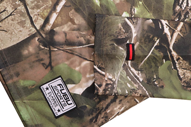 FUBU REAL TREE HOCKEY SHIRTS (FAM-52711:BROWN)