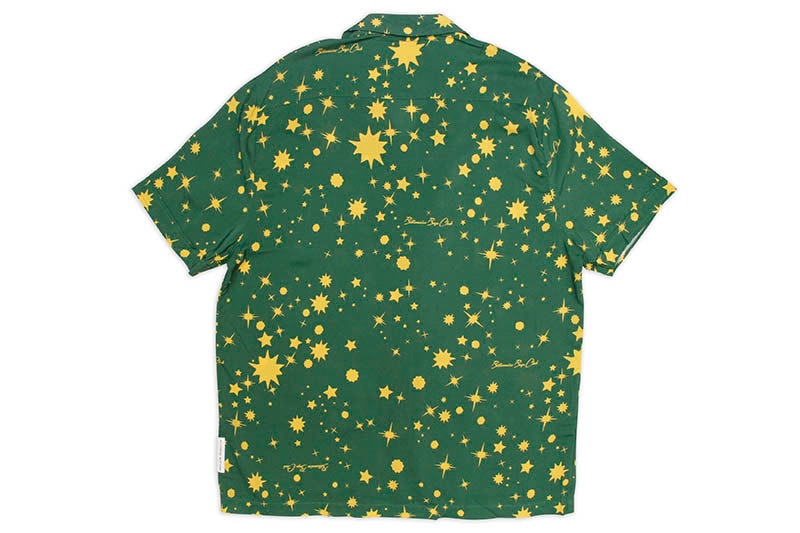BILLIONAIRE BOYS CLUB BB GALATICA SS WOVEN (811-4600:VERDANT GREEN)