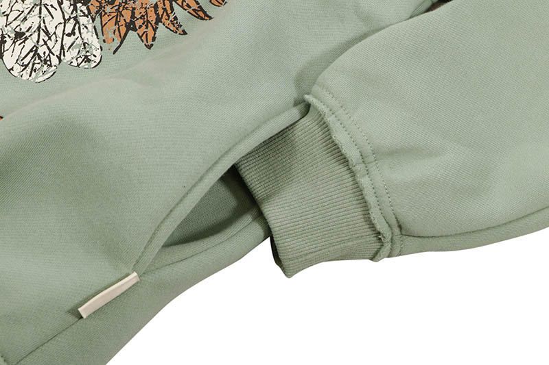 LAST PROJECT LONG LIVE FLEECE PULLOVER HOODIE (LPH265:SMOKE GREEN)