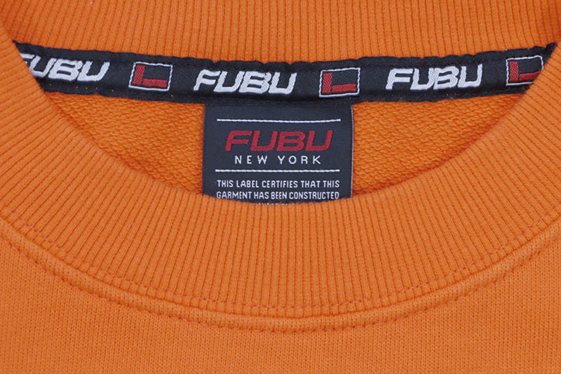 FUBU WAPPEN SWEAT (FAM-41718:ORANGE) | Brand,A-F,FUBU | GROWAROUND