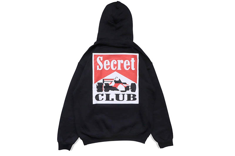 MARKET SECRET CLUB RACING HOODIE (BLACK)