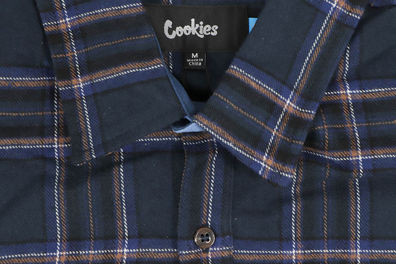 COOKIES TRIUMPH L/S FLANNEL SHIRT (STONE) CM234WLT03