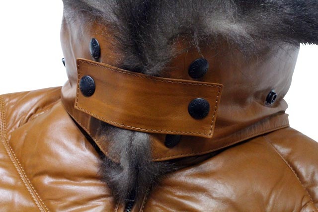 DOUBLE GOOSE V-BOMBER LEATHER JKT(CARAMEL) | Brand,A-F,DOUBLE