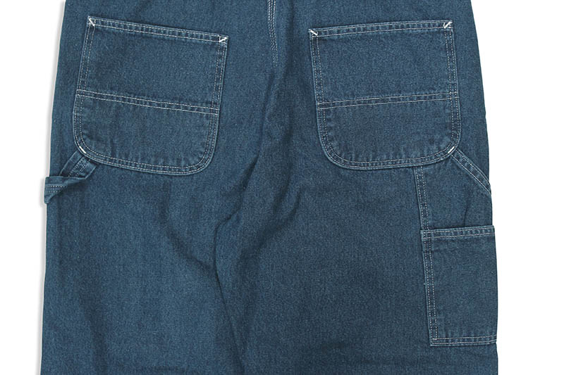 Carhartt WASHED DENIM BIB OVERALL(R07-DST:DARKSTONE)