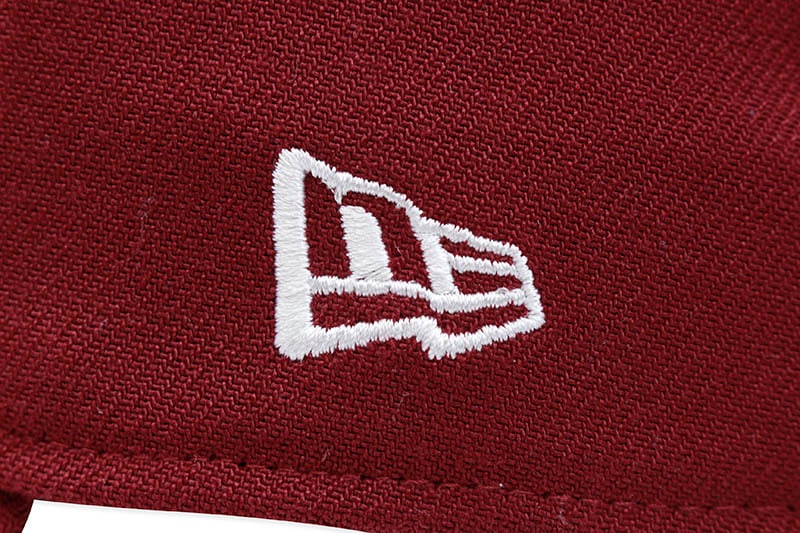 NEW ERA PHILADELPHIA PHILLIES TEAM CLASSIC 39THIRTY STRETCH FIT CAP (BURGUNDY)
