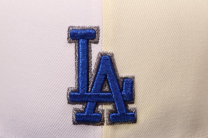 NEW ERA LOS ANGELES DODGERS 59FIFTY FITTED CAP (TOKYO SERIES 2025 SIDE PATCH/GREY UNDER VISOR/PINWHEELS)