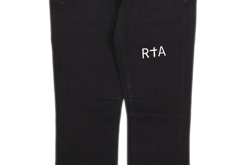 RtA BRYANT SKINNY JEAN (BLACK WHITE CROSS) MEXOD1276-J1205BKWCR