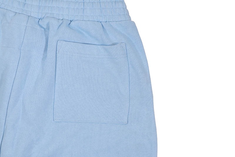 SP5DER OG WEB RHINESTONE SWEAT SHORTS (SKY BLUE)