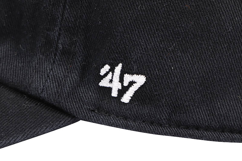 '47 NEW YORK YANKEES '47 BASE RUNNER CLEAN UP CAP (BLACK)