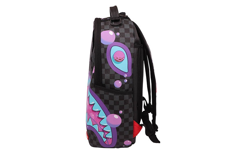 SPRAYGROUND PURPLE SLIME SHARK BACKPACK B8952