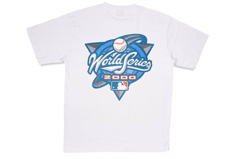 2000 WORLD SERIES YANKEES METS TEE （WHITE） | Category,TOPS,S/S T