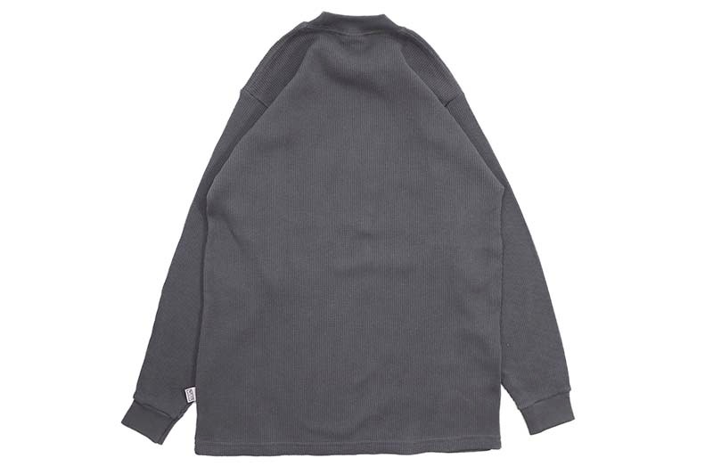 PRO CLUB HEAVYWEIGHT COTTON LONG SLEEVE THERMAL TOP (GRAPHITE) 115