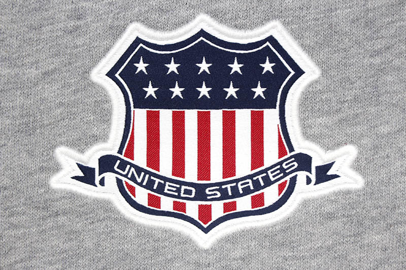 POLO RALPH LAUREN THE USA SWEATSHIRT (710800311001:GREY HEATHER)