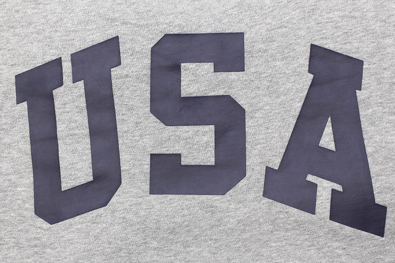 POLO RALPH LAUREN THE USA SWEATSHIRT (710800311001:GREY HEATHER)