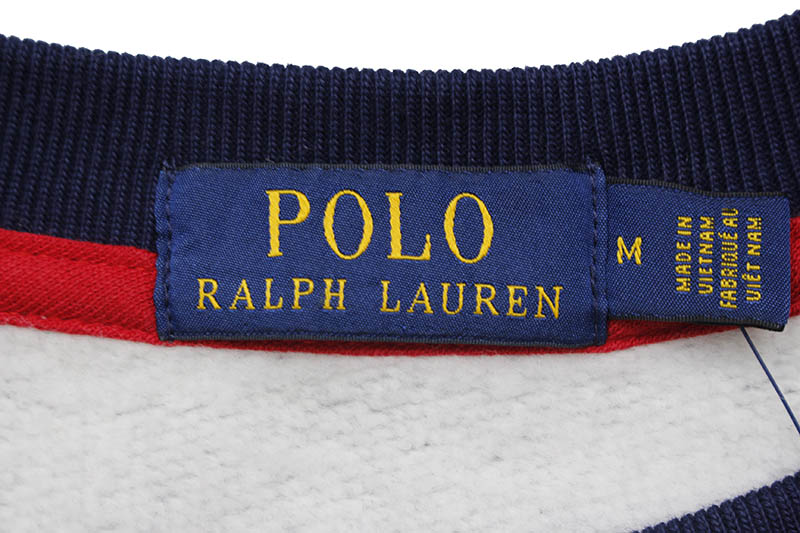 POLO RALPH LAUREN THE USA SWEATSHIRT (710800311001:GREY HEATHER)