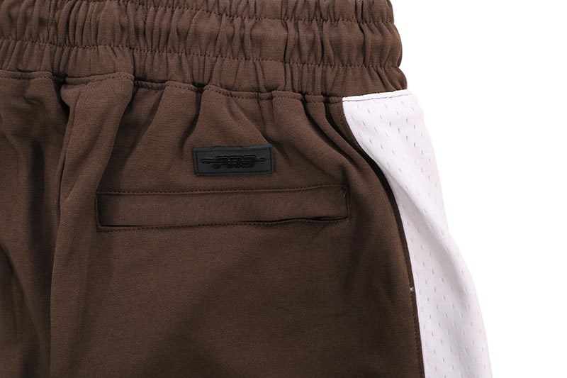 PRO STANDARD SAN DIEGO PADRES SCRIPT TAIL DOUBLE KNIT 2.0 SHORT (LSP3314427-BRN:BROWN)